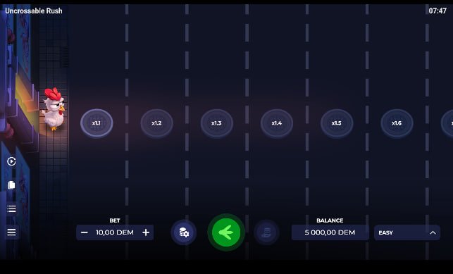 Uncrossable rush, uncrossable rush jugar